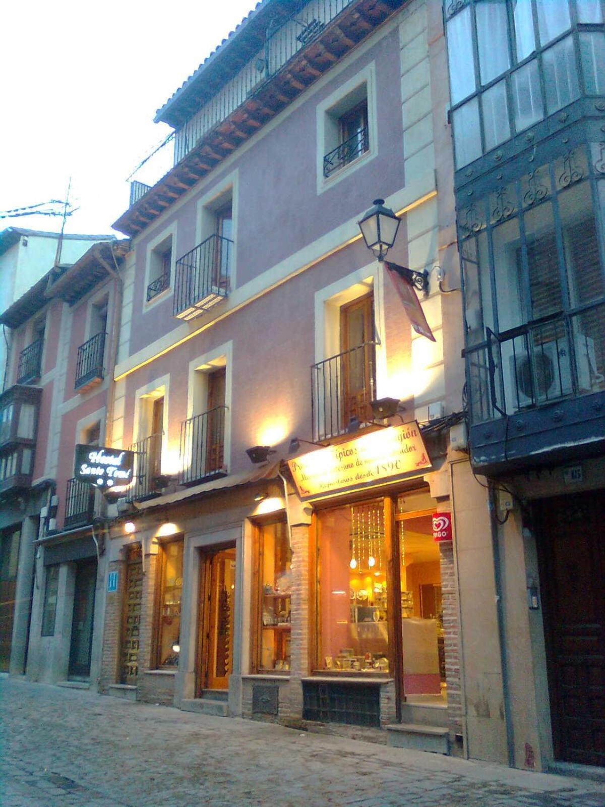 Hostal Santo Tome Toledo Kültér fotó