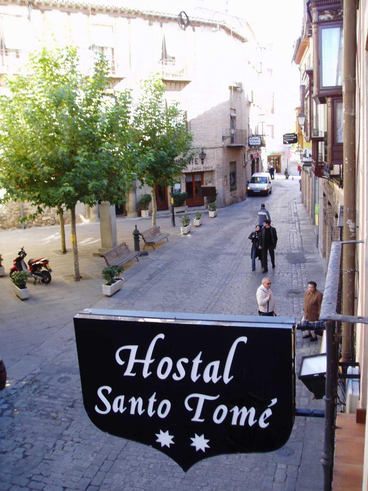 Hostal Santo Tome Toledo Kültér fotó