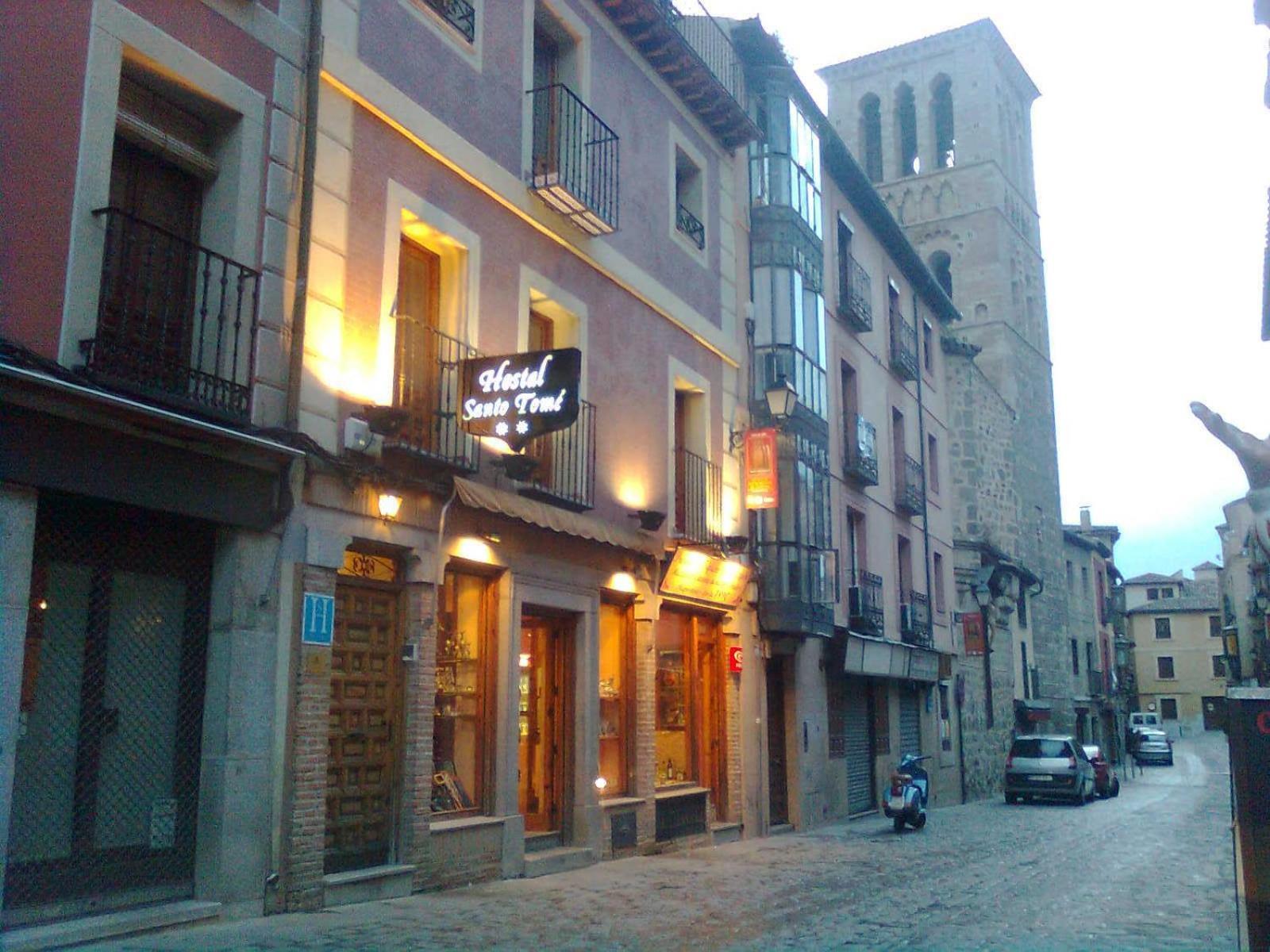 Hostal Santo Tome Toledo Kültér fotó